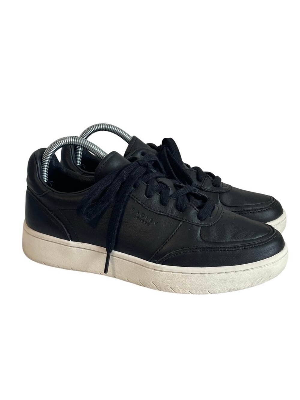 Radley London Women's Leather Trainer Sneakers Size 9 Black